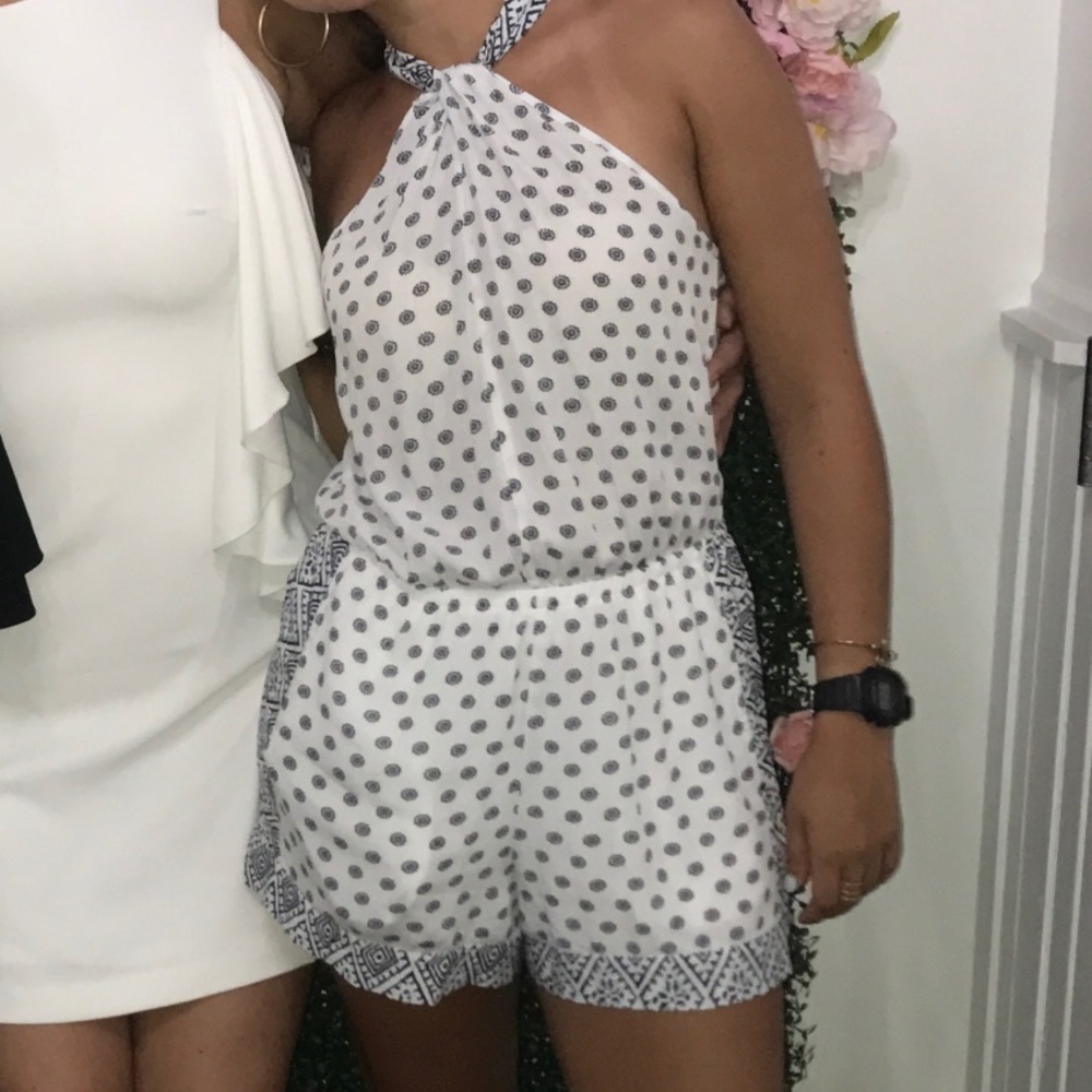 Halter Neck Romper - image 1